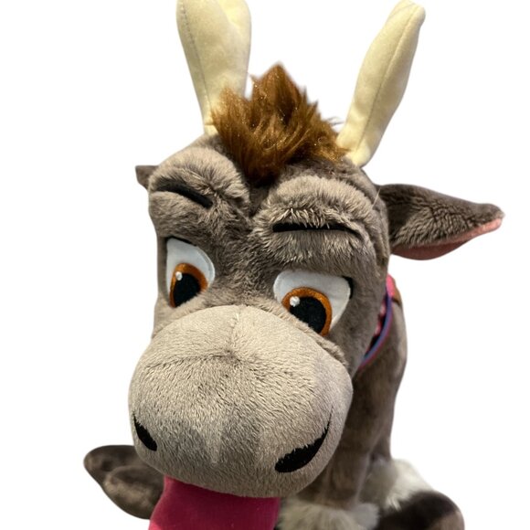 DISNEY Plush Sven Reindeer Frozen Anna Elsa Kristoff Snowflake - Picture 3 of 10